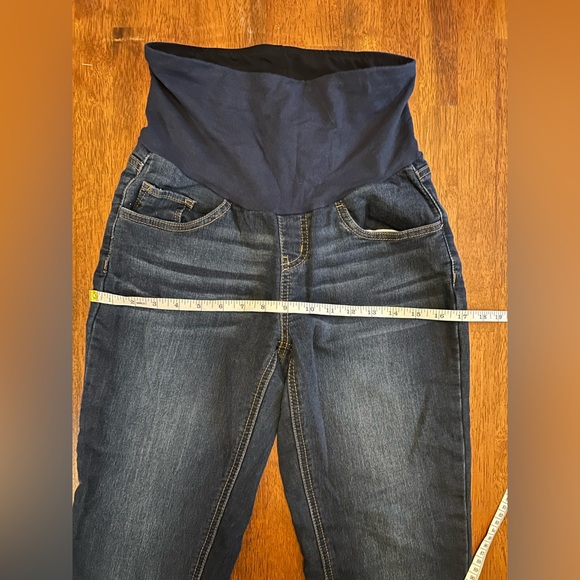 Motherhood Maternity Postpartum Bounceback Jeans | Dark Wash | Women’s Small - Picture 6 of 16